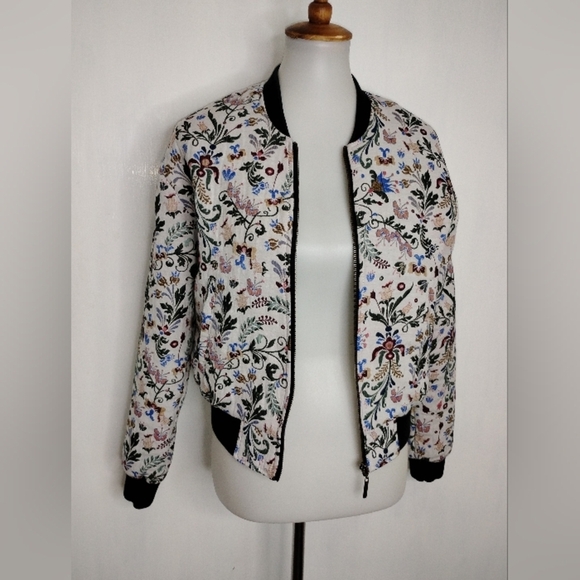 BROCADE BOMBER JACKET - Picture 5 of 10
